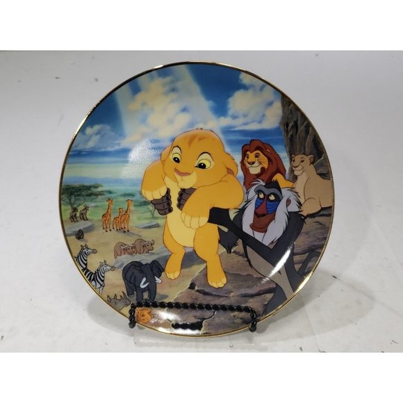 Bradford Exchange Lion King Plate Lot of 3 Circle of Life  Father Like Son - Picture 8 of 12